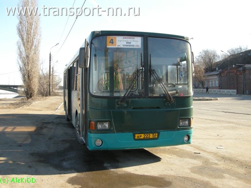 ЛиАЗ-5256 ар222 маршрут 4